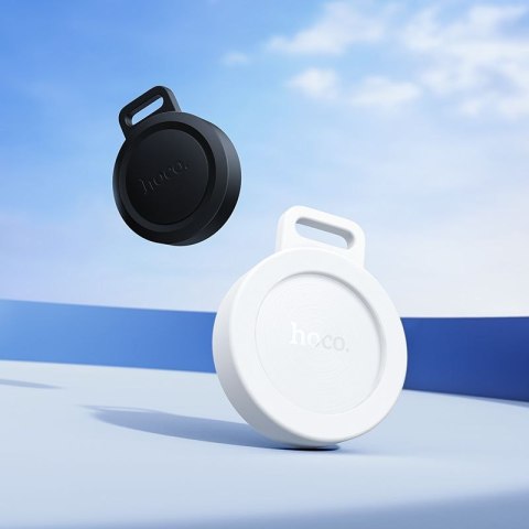 Lokalizator zgodny z Apple Find My oraz Google Find My Device Hoco E101 biały