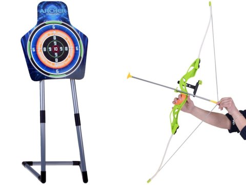 Łuk, strzały i tarcza - duży zestaw łucznika - 2 opcje zabawy SP0868