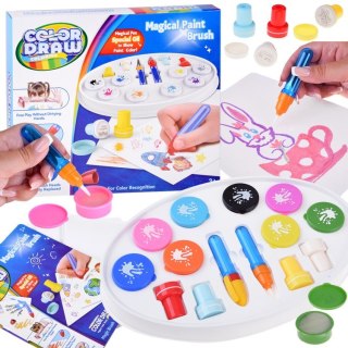 Magiczny pędzel wodny Color Draw - zestaw do malowania wodą + akces. ZA5768