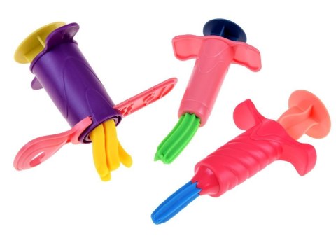 Masa plastyczna x8 ZESTAW CUKIERNIA foremki do ciasta + sztućce ZA5195