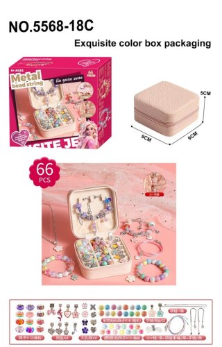 MEGA Zestaw do Robienia Bransoletek + Szkatułka