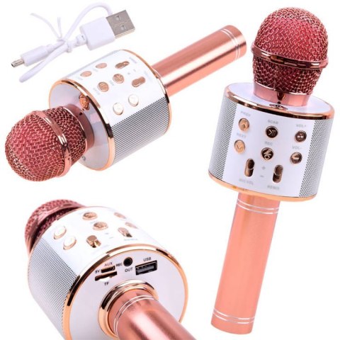 Mikrofon bezprzewodowy karaoke głośnik modulacja głosu bluetooth IN0136