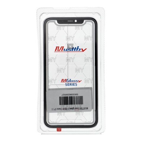 MUSTTBY szybka + oca + ramka IPHONE 11