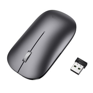 Myszka bezprzewodowa dual-mode (Bluetooth, 2.4G) 1600 dpi Hoco GM43 szara
