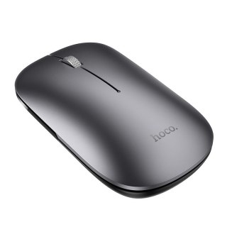 Myszka bezprzewodowa dual-mode (Bluetooth, 2.4G) 1600 dpi Hoco GM43 szara