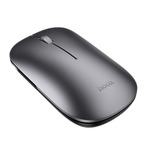 Myszka bezprzewodowa dual-mode (Bluetooth, 2.4G) 1600 dpi Hoco GM43 szara