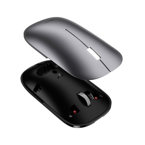Myszka bezprzewodowa dual-mode (Bluetooth, 2.4G) 1600 dpi Hoco GM43 szara