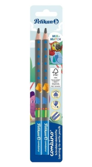 Ołówek Combino blue 2szt