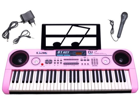 Organy Keyboard + mikrofon 61klawisz 328-06 IN0082