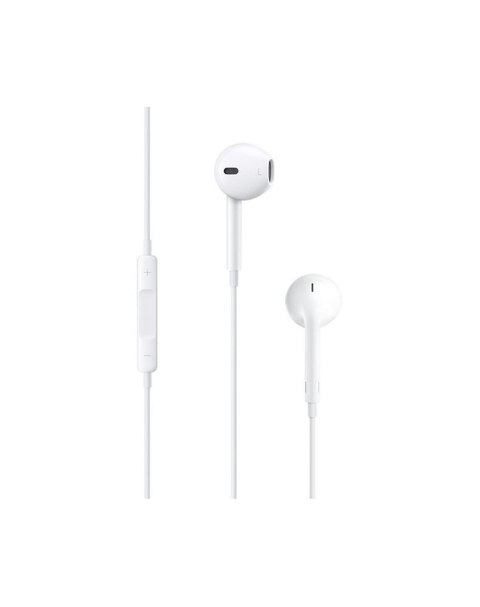 Oryginalne Słuchawki przewodowe douszne Apple A1472 EarPods MNHF2ZM/A 3,5mm blister białe