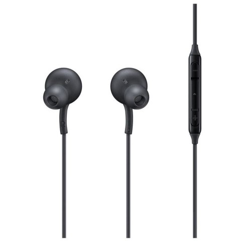 Oryginalne Słuchawki przewodowe douszne USB C Samsung AKG IC-100BBEGEU blister czarne