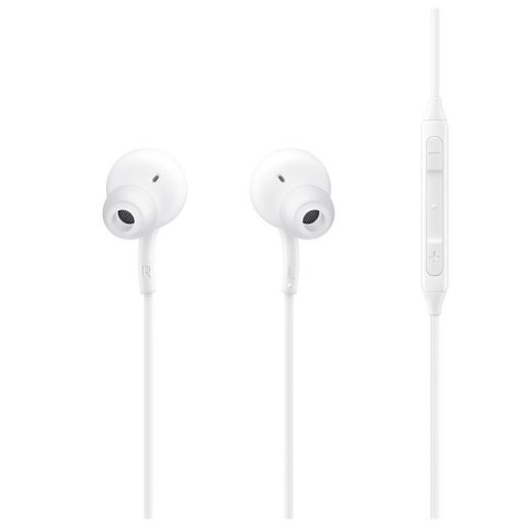 Oryginalne Słuchawki przewodowe douszne USB C Samsung AKG IC-100BWEGEU blister białe