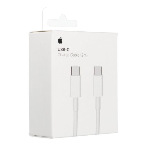 Oryginalny Kabel USB C do C 60W Apple MLL82ZM/A A1739 2m blister biały