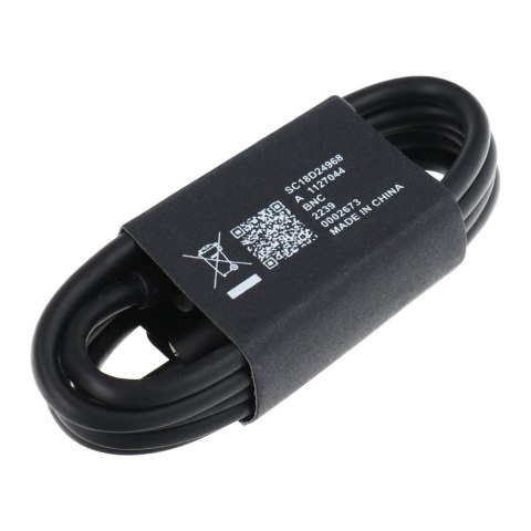 Oryginalny Kabel USB C do USB C Motorola 6,5A 1 m SC18D24968 bulk czarny