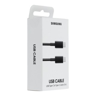 Oryginalny Kabel USB C do USB C Samsung 5A 1 m EP-DN975BBEGWW blister czarny
