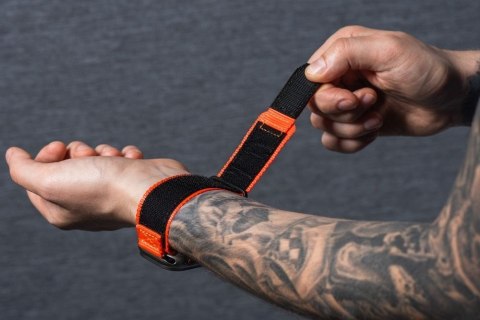 Pasek do Apple Watch Forcell F-Design FA05 rzep nylon 38 / 40 / 41 mm pomarańczowy