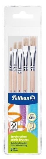 Pędzle 613F 2/6/8/10/12 PELIKAN