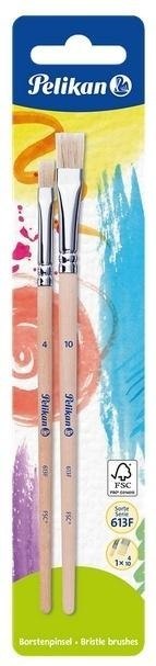 Pędzle 613F 4/10 PELIKAN