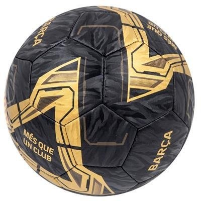 Piłka FC Barcelona Ball Lightning Black/Gold roz.5