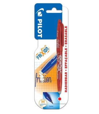 Pióro kulk. FriXion czerwony 0.7 + wkłady PILOT