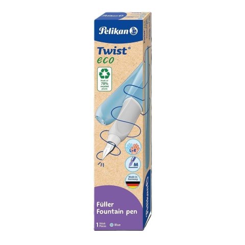 Pióro wieczne Twist Eco M niebieskie