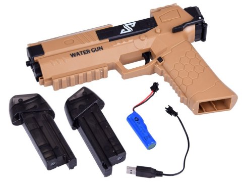 Pistolet na wodę - elektryczny na akumulator - poręczna sikawka ZA4963