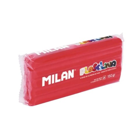 Plastelina150gr czerwona MILAN