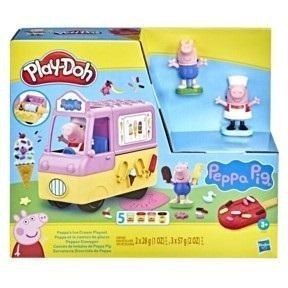 Play Doh Samochód z lodami Świnka Peppa