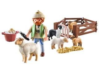Playmobil Klocki 22-ele Country Gospodarstwo pasterz + zwierzątka ZA6715