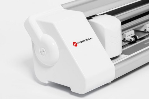 Ploter 2 generacji do folii Forcell na ekrany LCD + aplikator biały