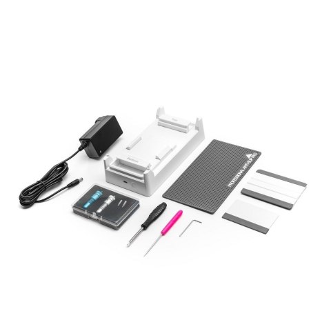 Ploter 2 generacji do folii Forcell na ekrany LCD + aplikator biały