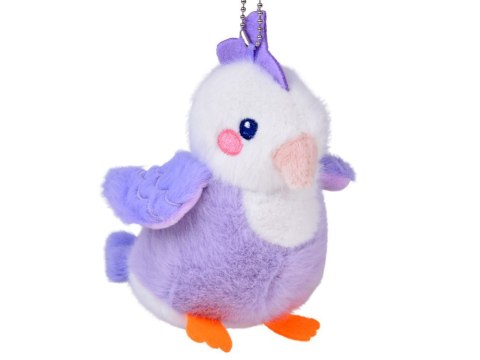 Pluszowy Ptaszek Liliowa Lilka z Piszczałką Zawieszka 13 cm ZA6426