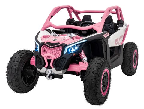 Pojazd Buggy Maverick Turbo RR STRONG Różowy