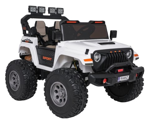 Pojazd Extreme Sport 4x4 Zmienna Wielkość Biały