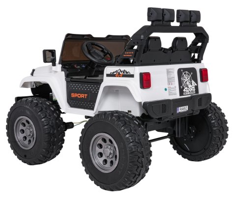 Pojazd Extreme Sport 4x4 Zmienna Wielkość Biały