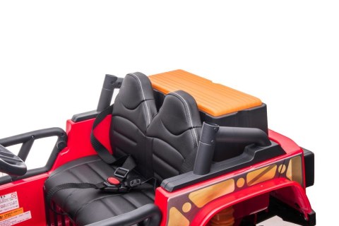 Pojazd Jeep Monster Czerwony