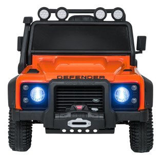 Pojazd Land Rover Defender 110 SVX Concept Pomarańczowy