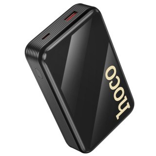 Powerbank Hoco 20000 mAh QC PD 22,5W z wbudowanymi kablami USB C + Lightning Q37A czarny