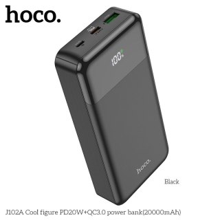 Powerbank Hoco 20000 mAh QC3.0 PD 3A 20W J102A czarny