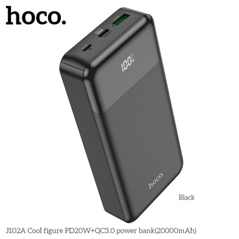 Powerbank Hoco 20000 mAh QC3.0 PD 3A 20W J102A czarny