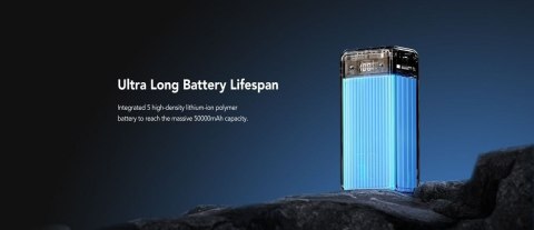 Powerbank Veger Tank Lite (W5001) PD QC3.0 5A 22,5W 50000 mAh czarny