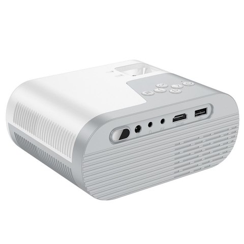 Projektor HD Ready Hoco z systemem Android Wi-Fi Bluetooth 720P DT2 biały
