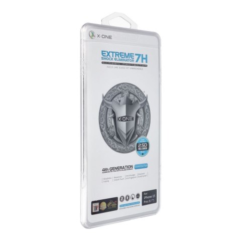 Protektor LCD do iPhone 15 PRO X-One Extreme Shock Eliminator 4th gen.