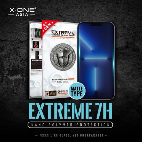 Protektor do iPhone 13 PRO MAX / 14 PLUS LCD X-One Extreme Shock Eliminator 4th gen. Matowe