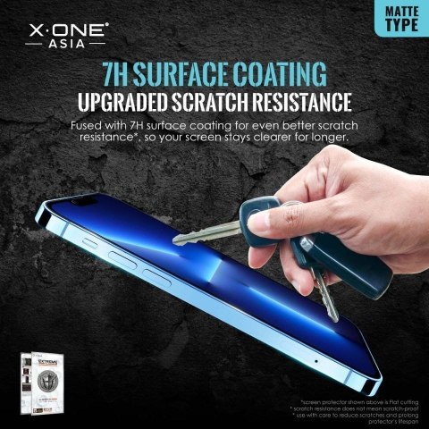 Protektor do iPhone 13 PRO MAX / 14 PLUS LCD X-One Extreme Shock Eliminator 4th gen. Matowe