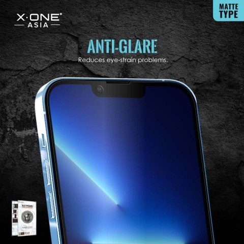 Protektor do iPhone 13 PRO MAX / 14 PLUS LCD X-One Extreme Shock Eliminator 4th gen. Matowe