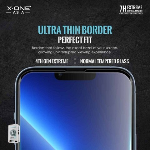 Protektor do iPhone 13 PRO MAX / 14 PLUS LCD X-One Extreme Shock Eliminator 4th gen.