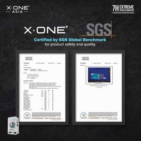 Protektor do iPhone 13 PRO MAX / 14 PLUS LCD X-One Extreme Shock Eliminator 4th gen.
