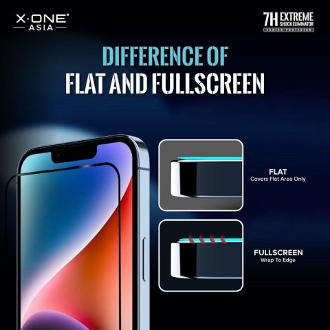 Protektor do iPhone 14 PRO / 15 LCD X-One Extreme Shock Eliminator 4th gen.
