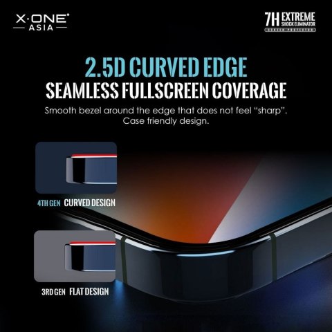 Protektor do iPhone 14 PRO MAX / 15 PLUS LCD X-One Extreme Shock Eliminator 4th gen.